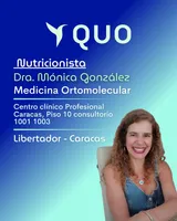 Dra. Monica Gonzalez Gallegos - Medicina Ortomolecular y Nutricionista