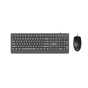 Combo de Teclado y Mouse Philips SPT6247B/85 | Conectividad USB y Rendimiento Fiable