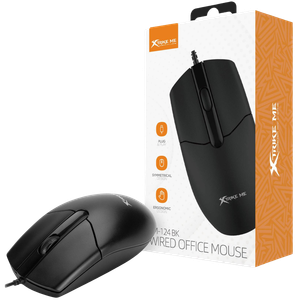 Mouse Óptico Xtrike Me GM-124 Negro