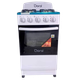 Cocina a Gas Doral 4 Hornillas Blanca con Encendido Eléctrico
