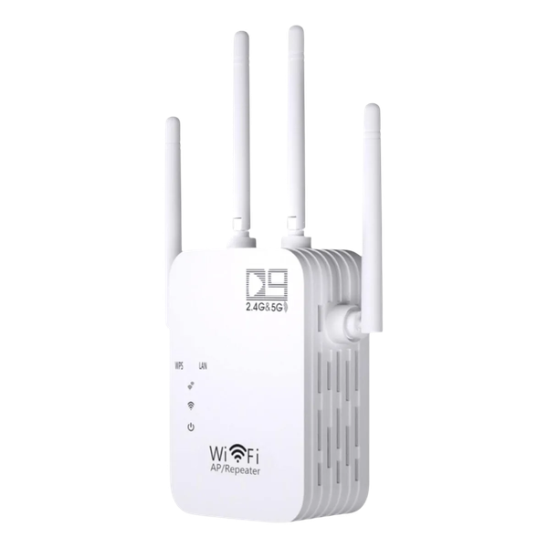 Repetidor WiFi 2.4/5GHz con Puerto Ethernet