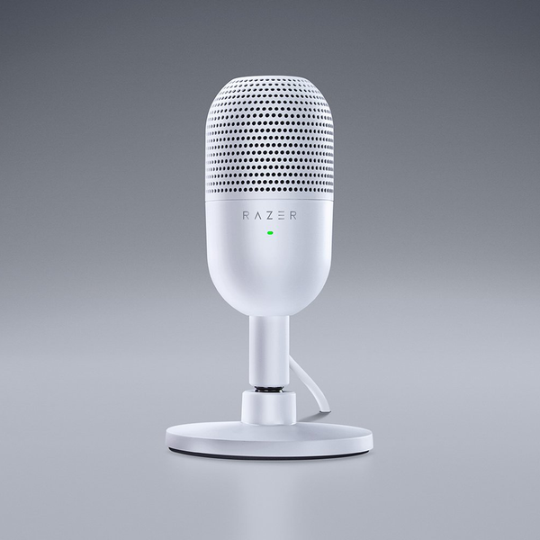 Micrófono Razer Seiren Mini V3 Quartz Edition Blanco