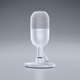 Micrófono Razer Seiren Mini V3 Quartz Edition Blanco
