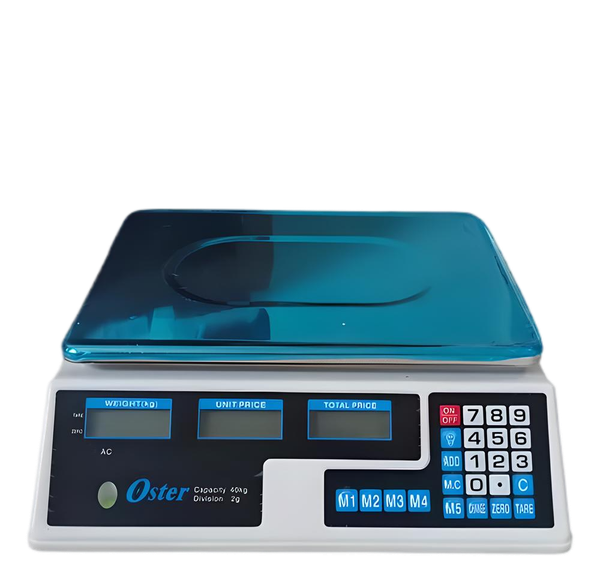 Balanza Electrónica Oster Peso Digital 40 Kg