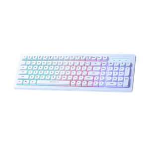 Teclado Gaming Xtrike Me KB-309 WH | Blanco con Iluminación 3-Colores