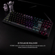 Teclado Mecánico Fantech Atom87 MK876V2 Negro