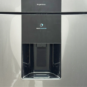 Nevera Top Mount Mabe 400L con Dispensador Silver