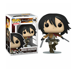 Figura coleccionable Mikasa Ackermann Funko pop 