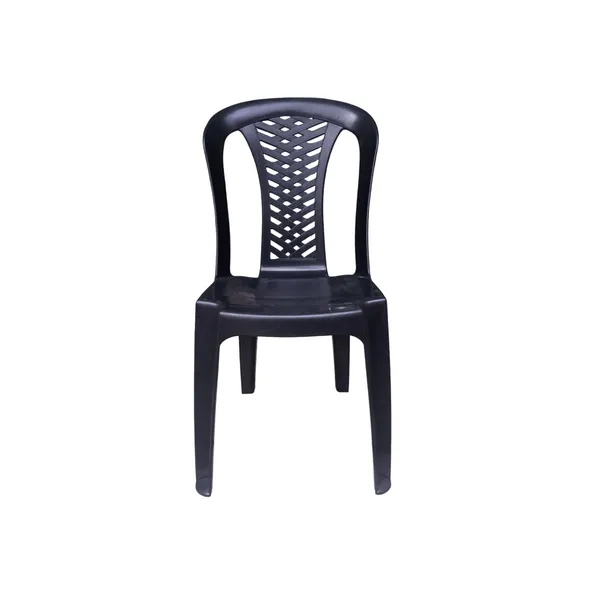 Silla Negra Duraplast (Sin posa manos)