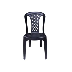 Silla Negra Duraplast (Sin posa manos)