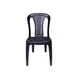 Silla Negra Duraplast (Sin posa manos)