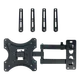 Soporte de Pared Articulado ALL CP302A – 14" a 42", Movimiento Total, VESA 200x200mm