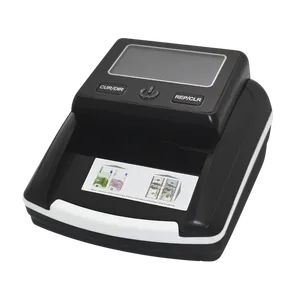 Detector de Billetes Falsos Roccia – Escaneo Cuádruple, Multifuncional USD/EUR, Alta Precisión [Verificador X-500]