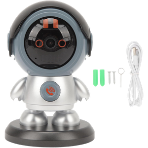 Cámara astronauta WiFi de Seguridad para Interiores con Giro Automático y Audio Bidireccional