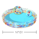 Piscina para Niños Inflable de aros 1.47m x 25cm Bestway