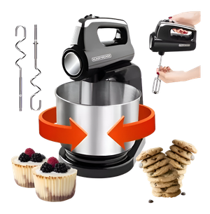 Batidora De Pedestal Black + Decker 250 W 5 Velocidades