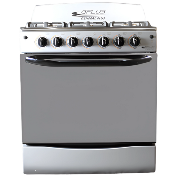 Cocina a gas 6H 30" Gplus Gris