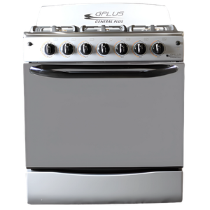 Cocina a gas 6H 30" Gplus Gris