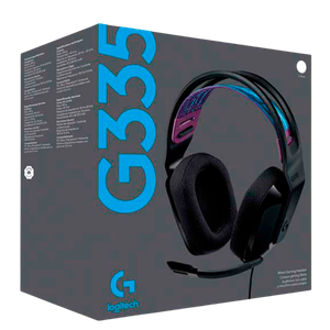 Audífonos Gaming Logitech G335 Negro
