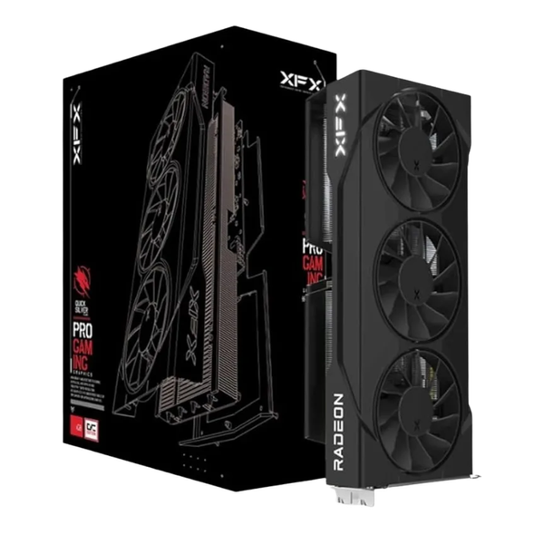 Tarjeta Gráfica XFX Radeon RX 9060 XT 16GB Gaming 3 fans