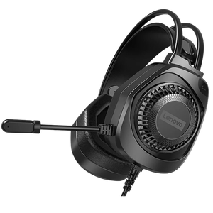 Audífonos Gamer Lenovo Thinkplus con Micrófono y Luz LED – Jack 3.5 mm + USB