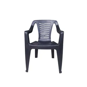 Silla Negra Duraplast (Con posa manos)