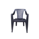 Silla Negra Duraplast (Con posa manos)