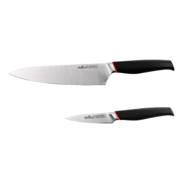 Set de Dos Cuchillos Practix Acero Inoxidable Magefesa