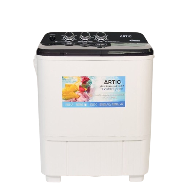 Lavadora Doble Tina 8kg Artic