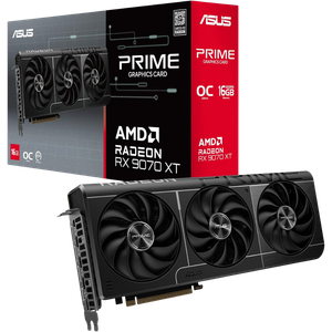 Tarjeta Gráfica ASUS Radeon RX 9070 XT 16GB PRIME 3 fans