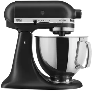 Batidora Pedestal 4.7L Negra Kitchenaid Artisan