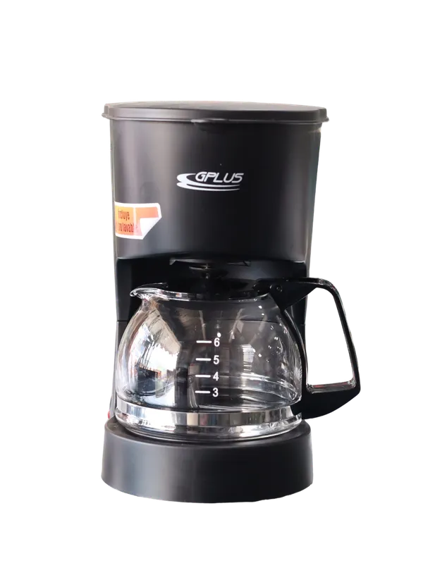 Cafetera Gplus 6 Tazas Negra