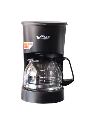 Cafetera Gplus 6 Tazas Negra