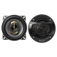 Cornetas para Carro TS-A1095S – 4 Pulgadas, Coaxiales de 2 Vías, Sonido de Alta Definición [Negro]