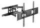 Base Hometech Movible Tv Giratorio Doble Brazo De 37´ A 70´