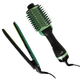Combo Remington Shine Therapy – Aguacate + Macadamia, Pantalla Digital, Tecnología Iónica [Verde/Blanco]