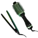 Combo Remington Shine Therapy – Aguacate + Macadamia, Pantalla Digital, Tecnología Iónica [Verde/Blanco]