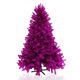 Árbol de Navidad Pino Frondoso Monterrey ILU Metalizado 2.20 Mts (Fucsia)