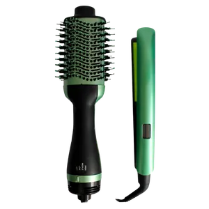 Combo Remington Shine Therapy – Aguacate + Macadamia, Pantalla Digital, Tecnología Iónica [Verde/Blanco]
