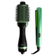Combo Remington Shine Therapy – Aguacate + Macadamia, Pantalla Digital, Tecnología Iónica [Verde/Blanco]