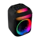 Corneta Bluetooth Newkool 8" – Luces RGB, Panel Superior, Portátil [Negro]