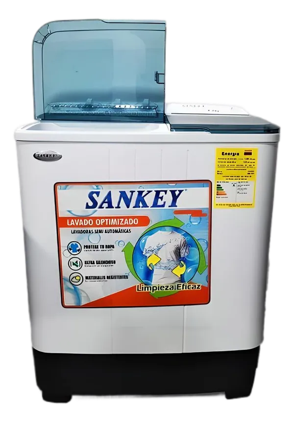 Lavadora Doble Tina 7 Kilos Sin Bomba Sankey