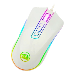 Mouse Redragon Cobra M711 RGB Blanco