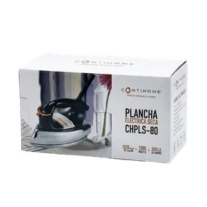 Plancha Eléctrica Seca Contihome – Base de Aluminio, 1000W, Diseño Clásico [CHPLS-80]