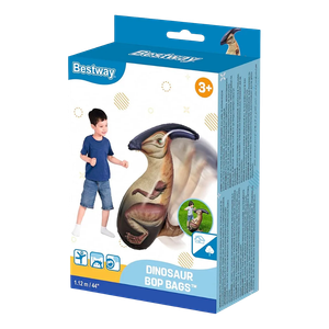 Porfiado Muñeco Inflable Bestway de Dinosaurio Infantil