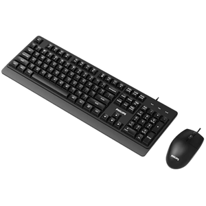 Combo de Teclado y Mouse Philips SPT6247B/85 | Conectividad USB y Rendimiento Fiable