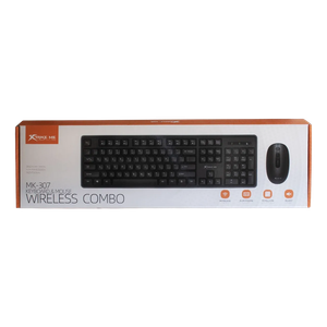 Combo de Teclado y Mouse Inalámbrico Xtrike Me MK-307 SP | Libertad y Precisión 2.4G