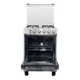 Cocina a Gas Frigilux 4 Hornillas Acero Inoxidable con Encendido Eléctrico