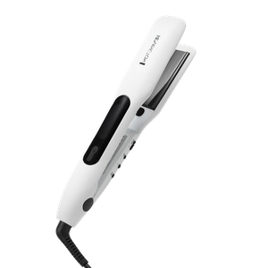 Plancha de Vapor profesional para cabello blanca
