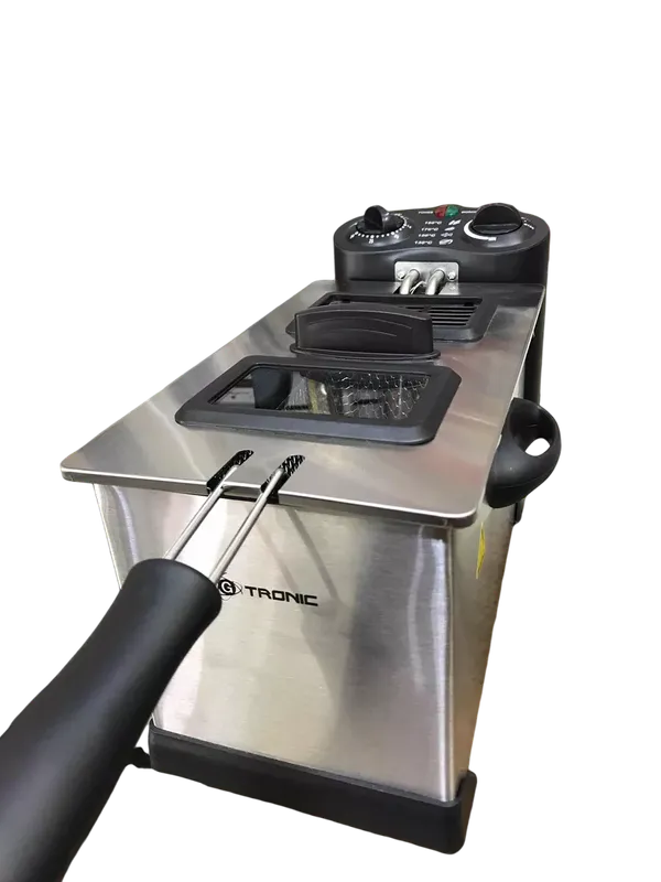 Freidora De Aceite Gtronic 3 Litros Acero